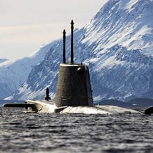 The Surveillance and Reconnaissance Squadron (SRS) exercised deploying Inflatable Raiding Craft's (IRC) from a submarine at Lyngan Fjord in Northern Norway.