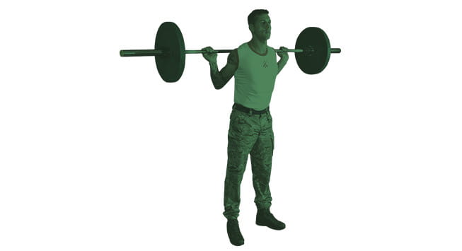 get fit to join royal marines back squat step one