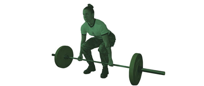 get fit to join royal marines deadlift step one