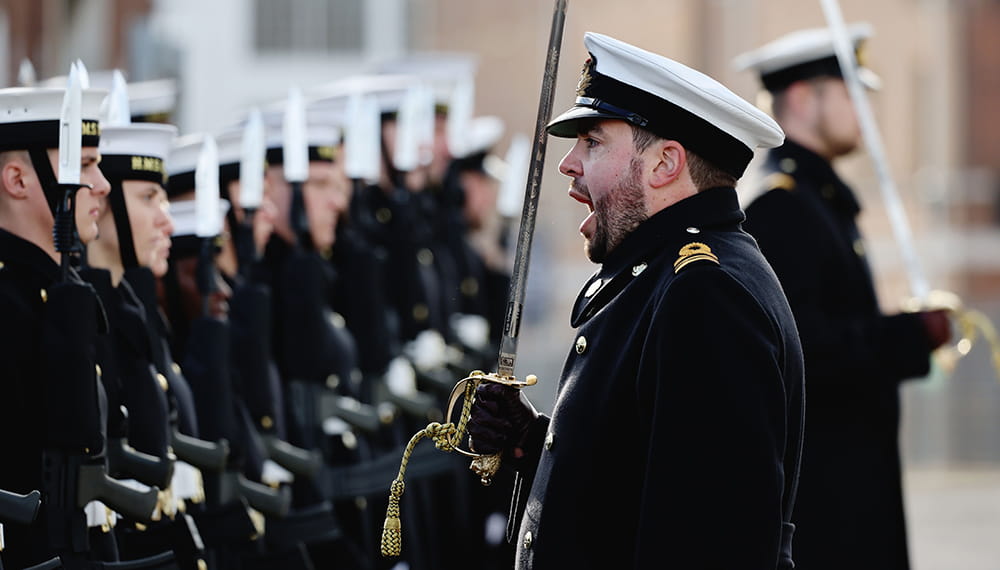 The torch of Naval leadership today changed hands as Admiral Sir Ben Key became the nation’s most senior sailor